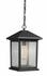 Portland 1 Light Outdoor Chain Light in Oil Rubbed Bronze Finish by Z-Lite