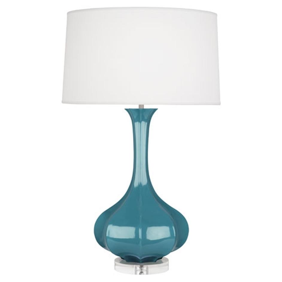Steel Blue Pike Table Lamp by Robert Abbey