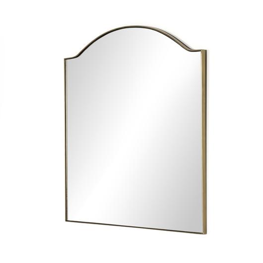 Jacques Mirror In Antique Brass by FOUR HANDS