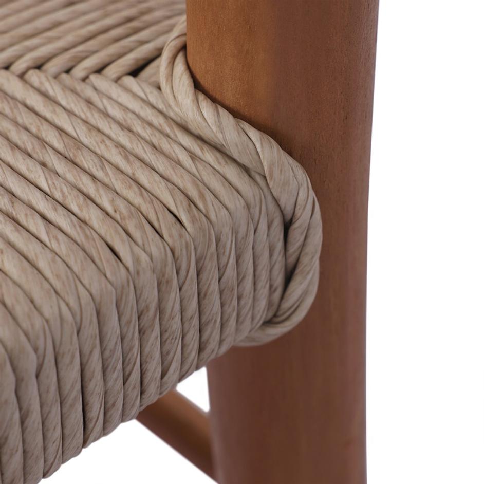 Lomas Outdoor Dining Armchair In Natural by FOUR HANDS