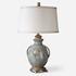 Cancello Blue Glaze Lamp by Uttermost