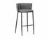 Sarai Barstool - Belfast Koala Grey by Sunpan