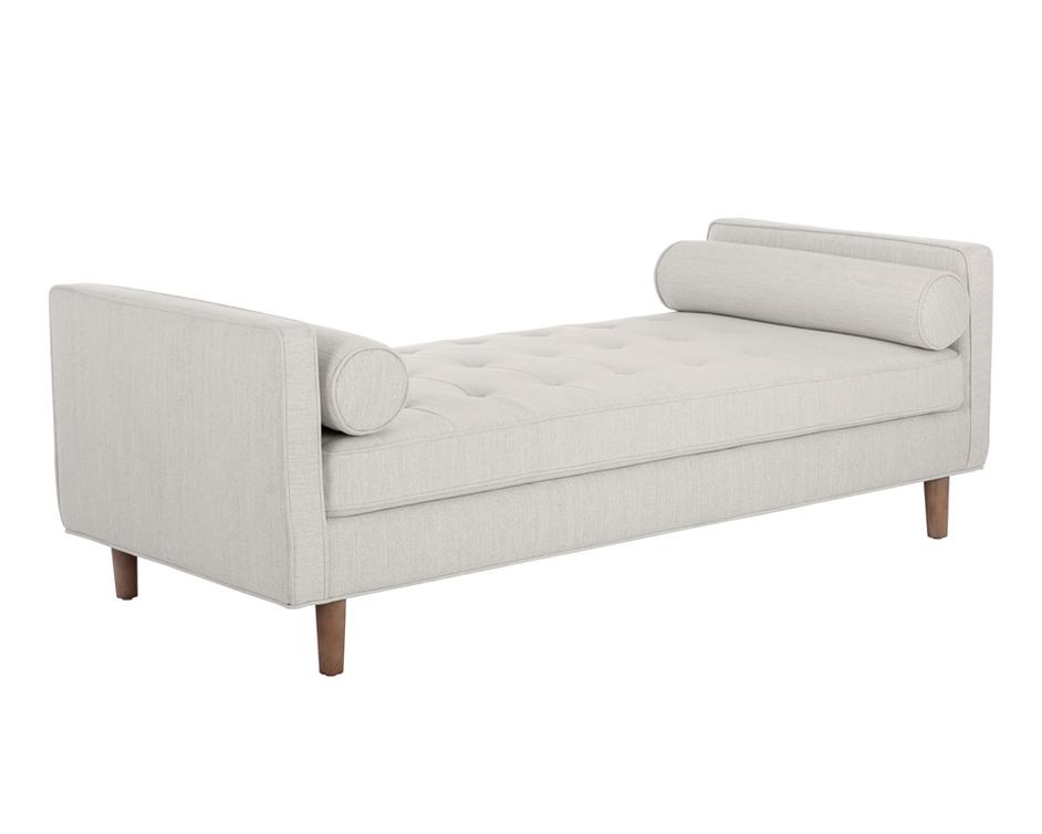 DONNIE BENCH - NATURAL - MINA IVORY by Sunpan