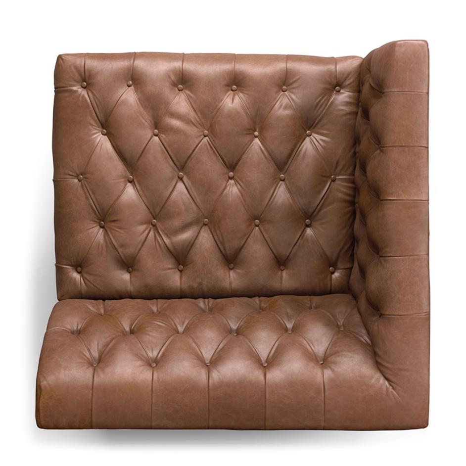 Williams Laf Pc In Natural Washed Chocolate by FOUR HANDS