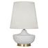 Matte Dove Michael Berman Nolan Table Lamp by Robert Abbey