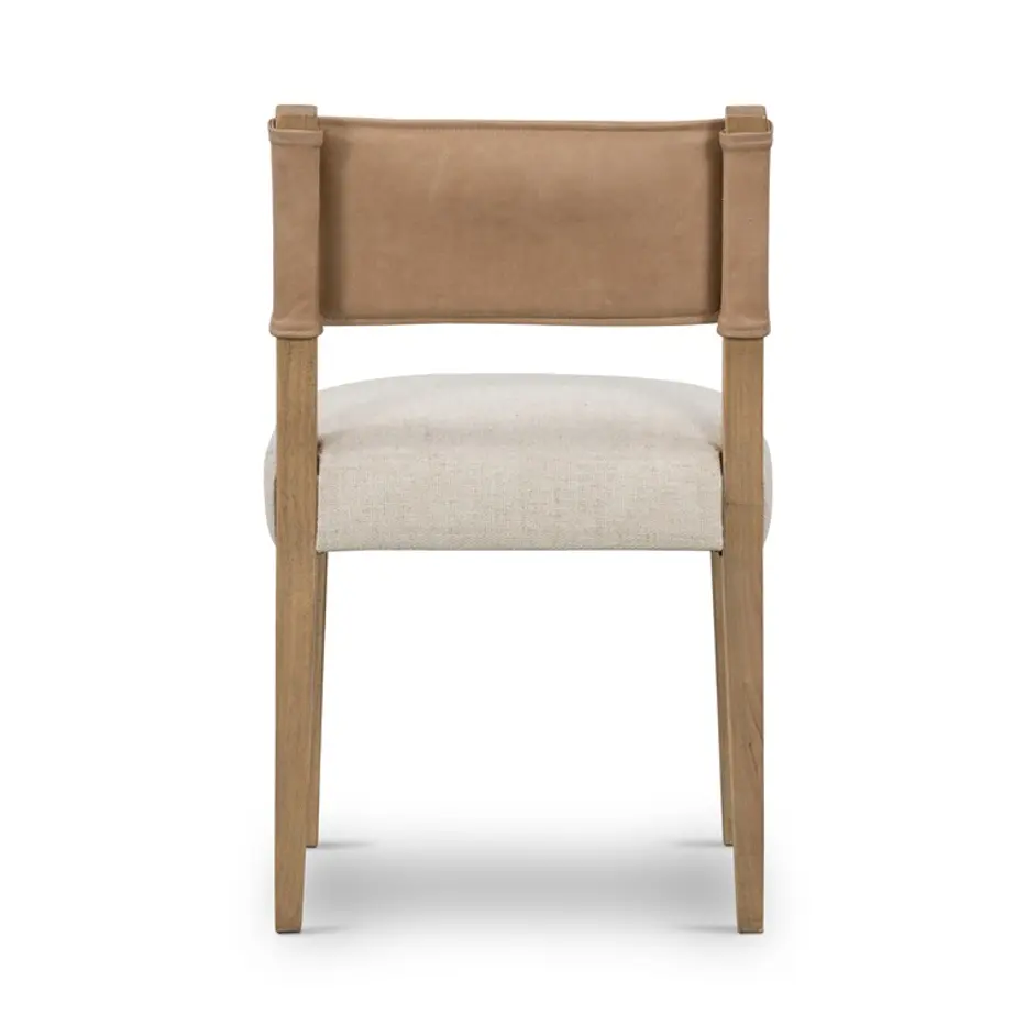 Ferris Dining Chair In Winchester Beige by FOUR HANDS