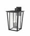 Seoul 3 Light Outdoor Wall Sconce in Black Finish by Z-Lite
