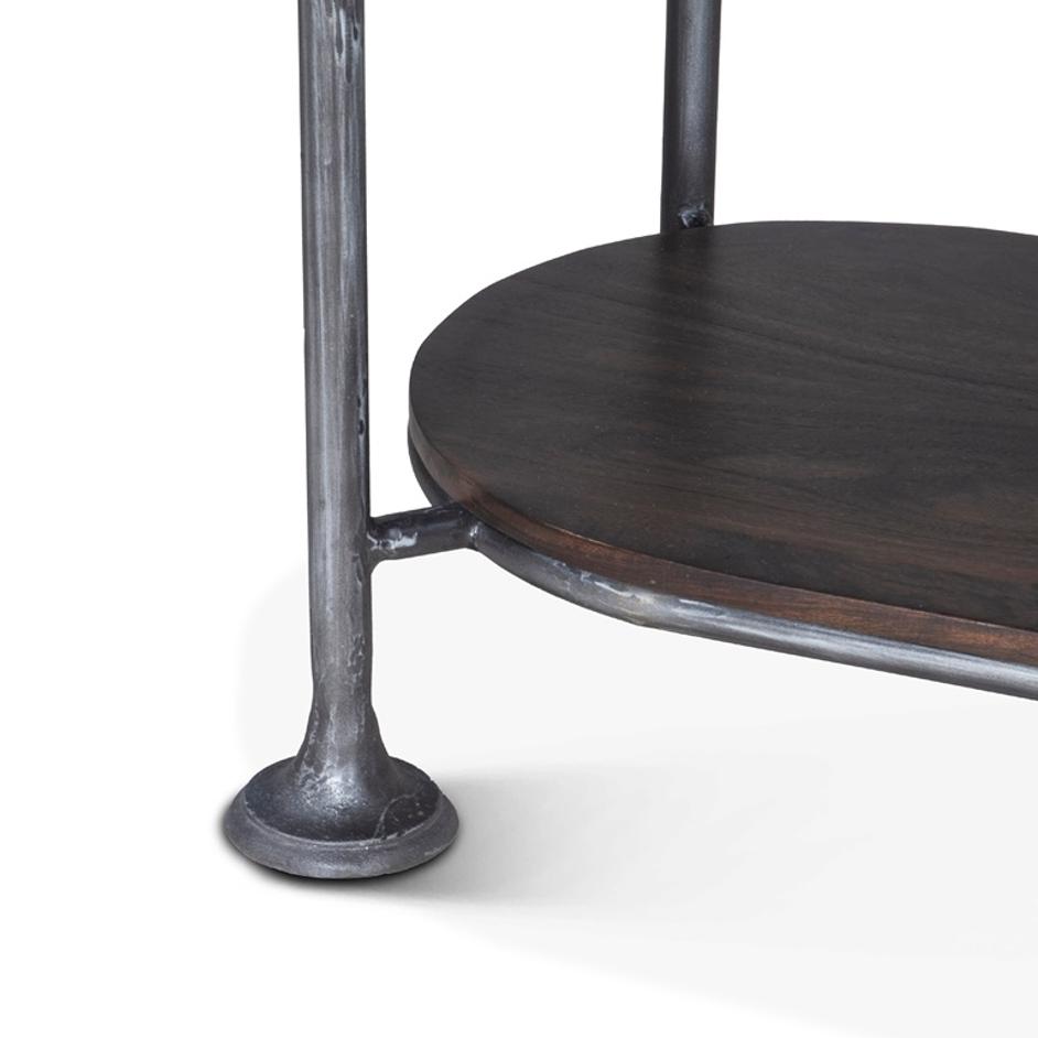 Bowery Tall Oval Bar Cabinet by Home Trends & Design