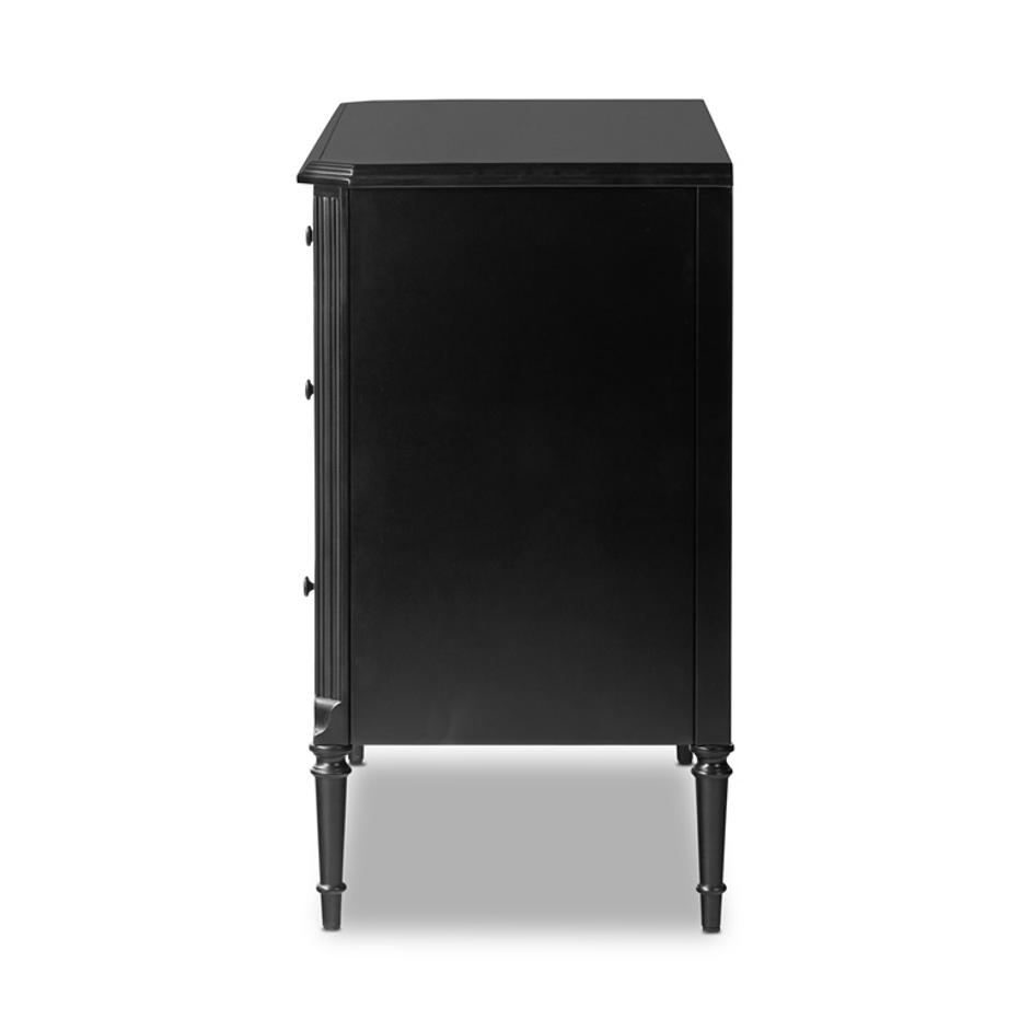 Lendon Dresser 3 Drawer in Black by FOUR HANDS