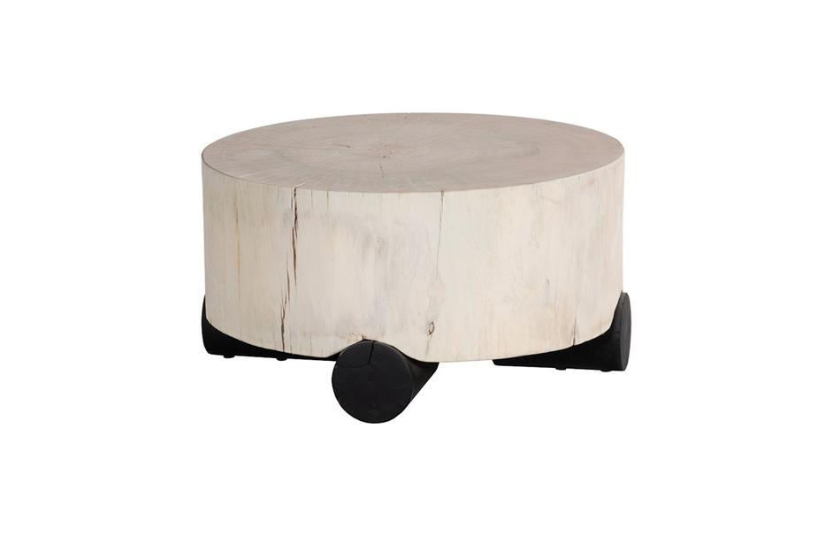 Core Coffee Table, Black Base, Bleached by Phillips Collection
