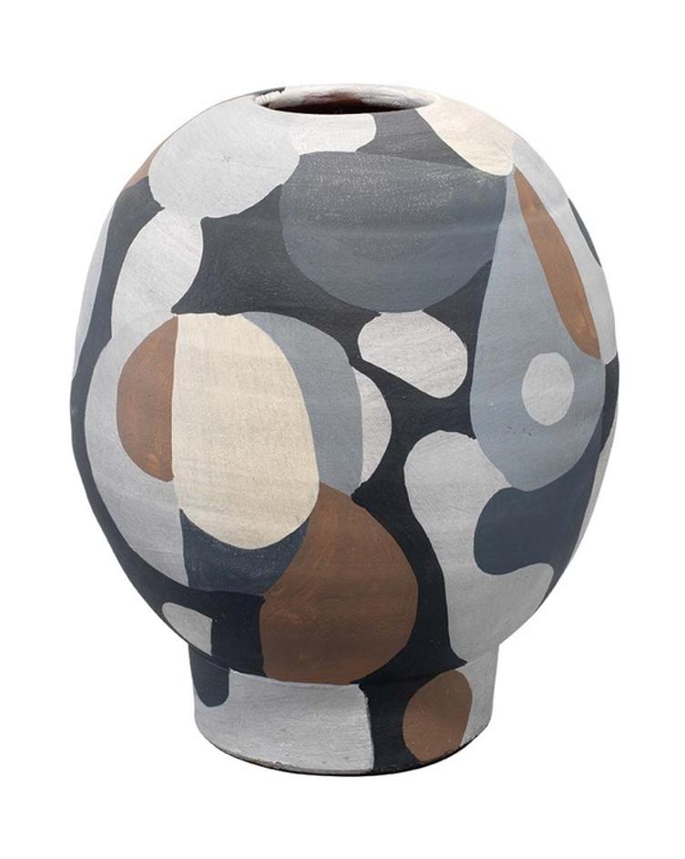 Pablo Ceramic Decorative Vase, Short by Jamie Young