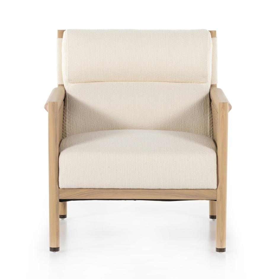 Kempsey Chair In Kerbey Ivory by FOUR HANDS