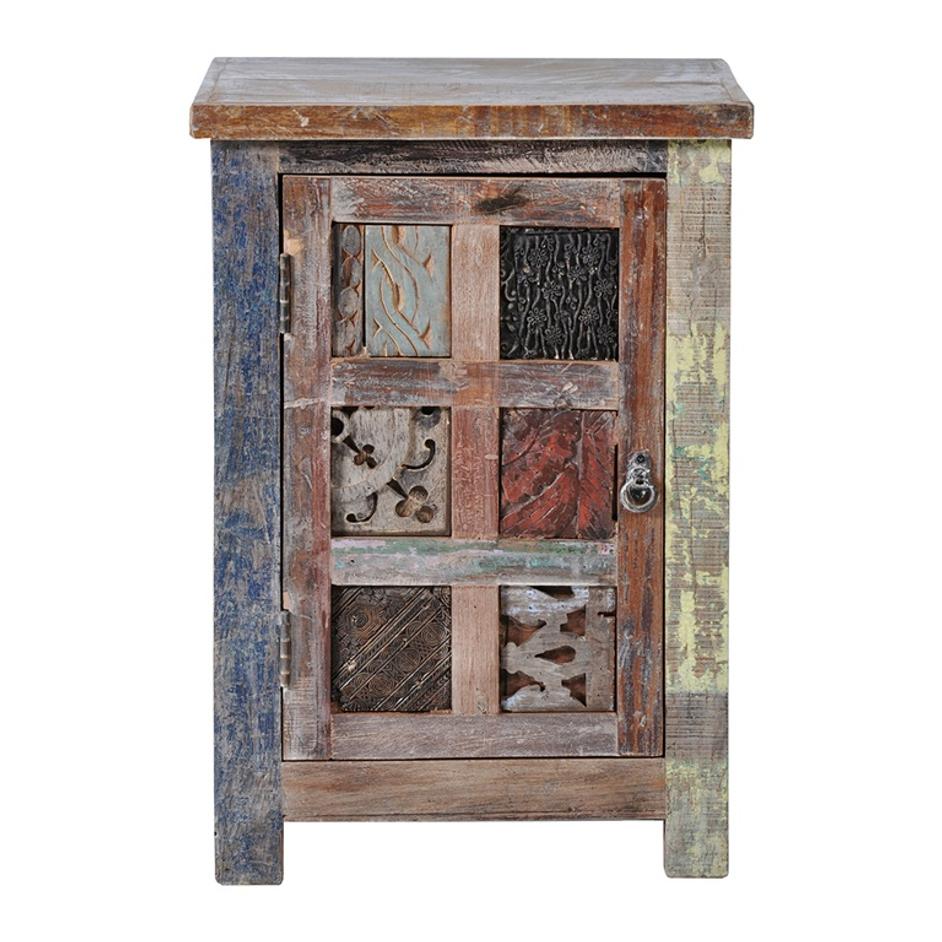 21" Print Block Nightstand by Classic Home