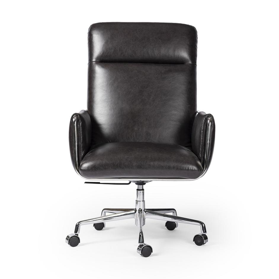 Sherman Desk Chair - Sonoma Black by Four Hands