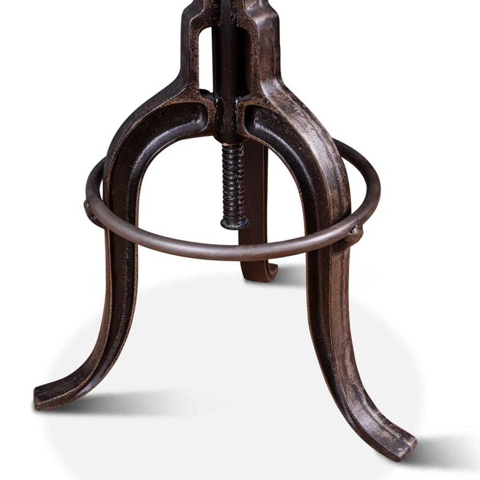 Wellington Adjusting Stool, Brown by Home Trends & Design