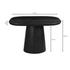 Freed Dining Table Black by Moes Home