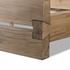 Lia Queen Bed in Natural Reclaimed French Oak by FOUR HANDS
