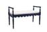 Blue Juliet Bench by Furniture Classics
