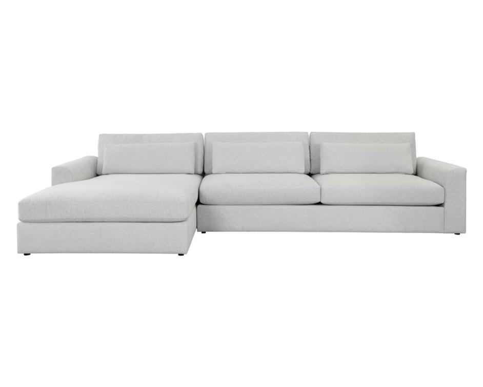 MERRICK SOFA CHAISE - LAF - ERNST SILVERSTONE by Sunpan