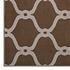 Barrett Chain Link Transitional Trellis 8X10 Area Rug In Dark Tan And Beige by Modway Furniture