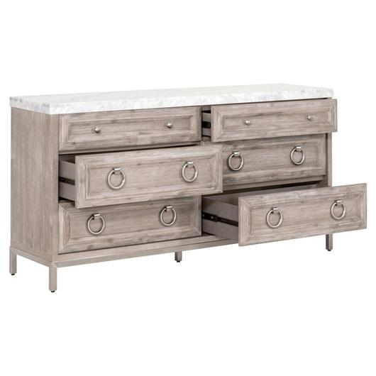 Azure Carrera 6-Drawer Double Dresser by Essentials For Living