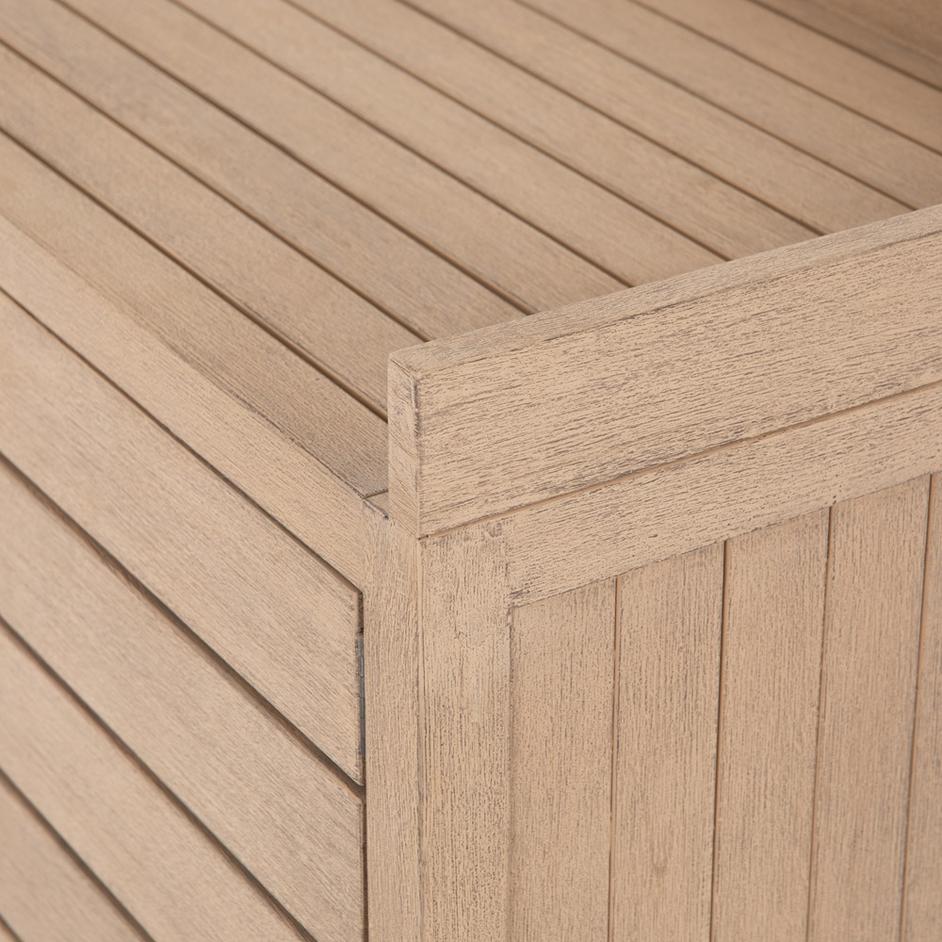 Lula Small Sideboard-Washed Brown by FOUR HANDS