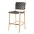 Marco PU Counter Stool, Black by New Pacific Direct