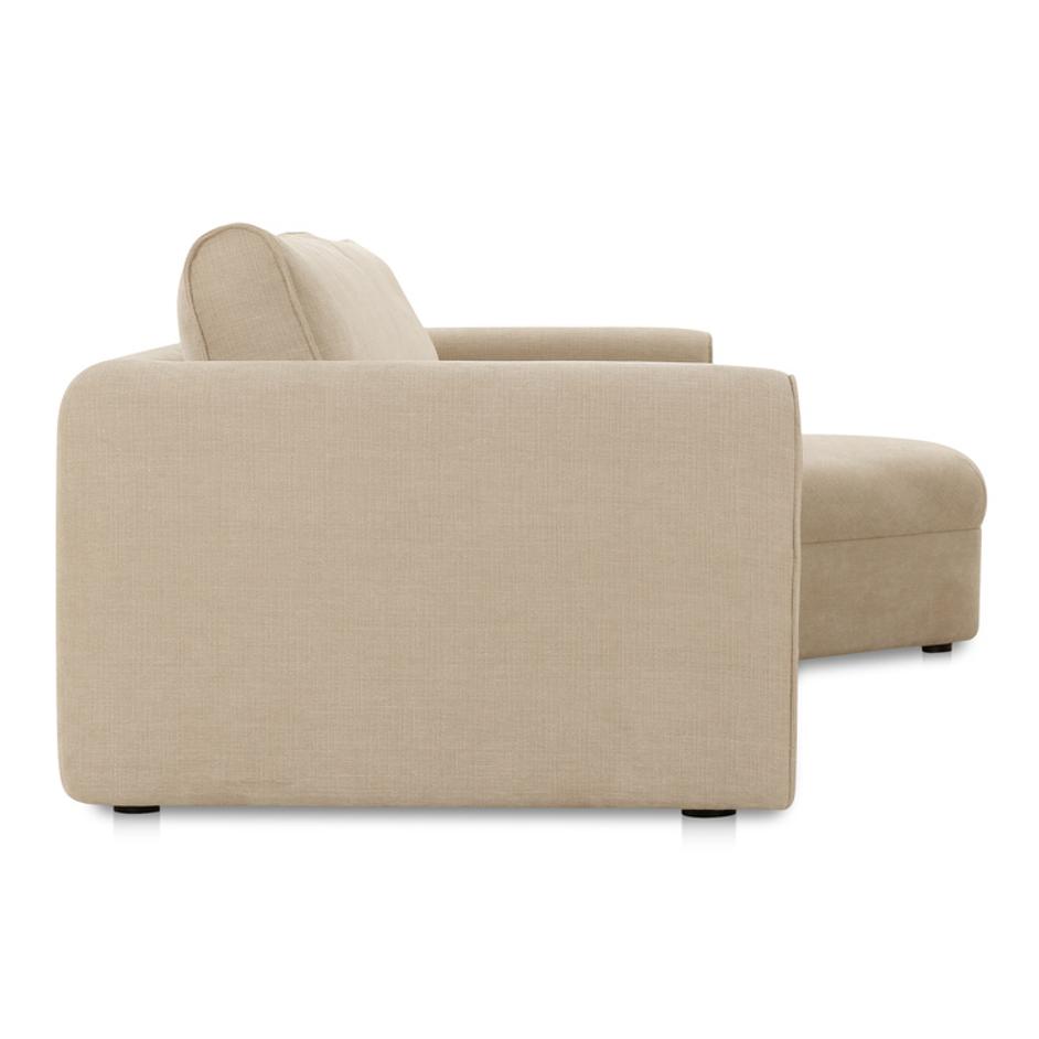 Madrid Right Sectional Cool Beige by Moes Home