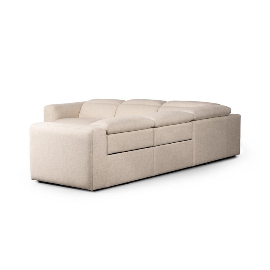 Radley Power Recliner 5-Piece Sectional - Antigo Natural by Four Hands