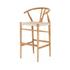 Muestra Bar Stool-Matte Sealed Teak by FOUR HANDS
