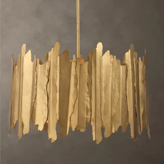 Golden Gate 8 Light Industrial Pendant by Uttermost