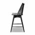 Lewis Swivel Counter Stool in Black Oak by FOUR HANDS