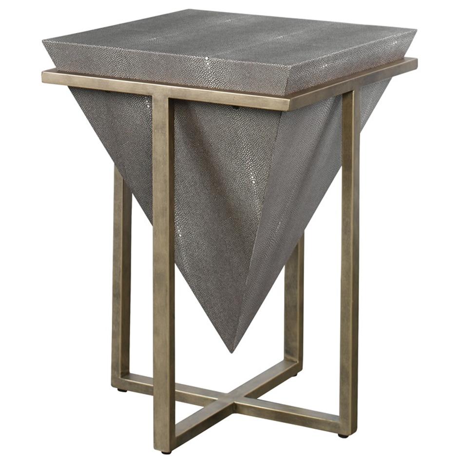 Bertrand Shagreen Accent Table by Uttermost