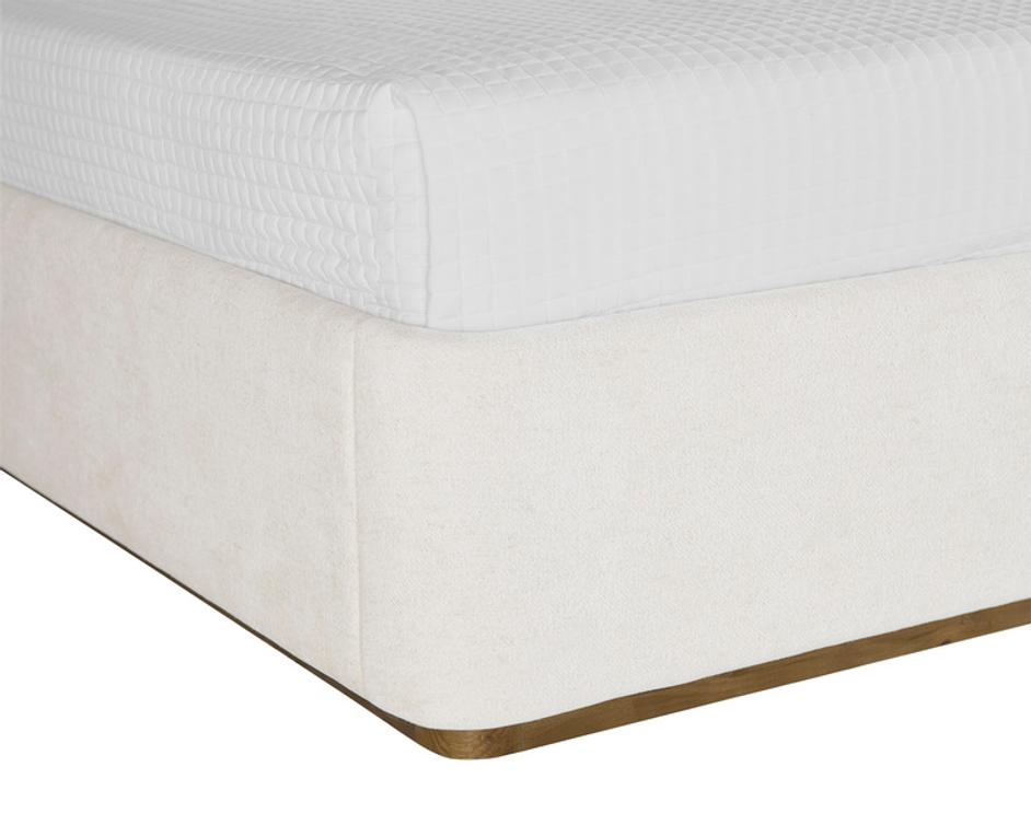 JAMILLE BED - KING - ECLIPSE WHITE by Sunpan