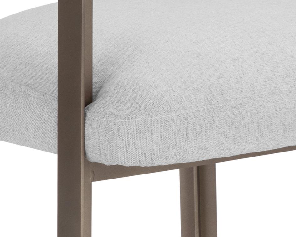 MAE DINING ARMCHAIR - ERNST SILVERSTONE by Sunpan