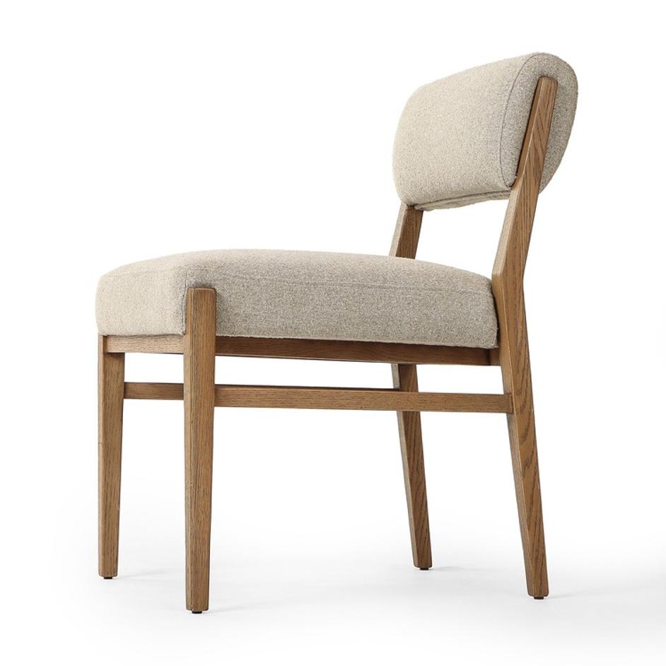 Navid Dining Chair - Weslie Flax by Four Hands