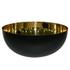 Large Stainless Steel Bowl Gold/Black by BIDK Home