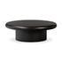 Zach Large Coffee Table - Charcoal Parawood Veneer by Four Hands
