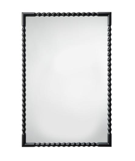 Particle Iron Rectangle Wall Mirror by Jamie Young