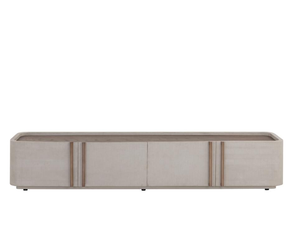 JAMILLE MEDIA CONSOLE AND CABINET - CREAM by Sunpan