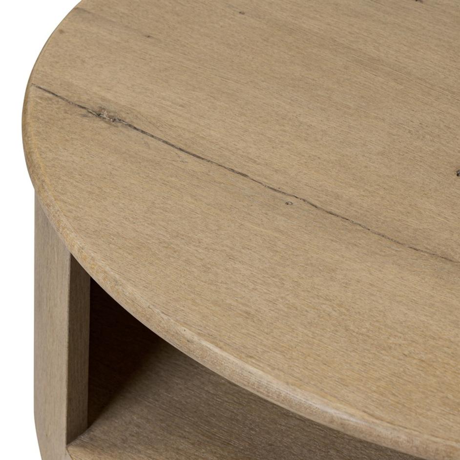 Farrow Coffee Table - Drifted Oak Veneer by Four Hands