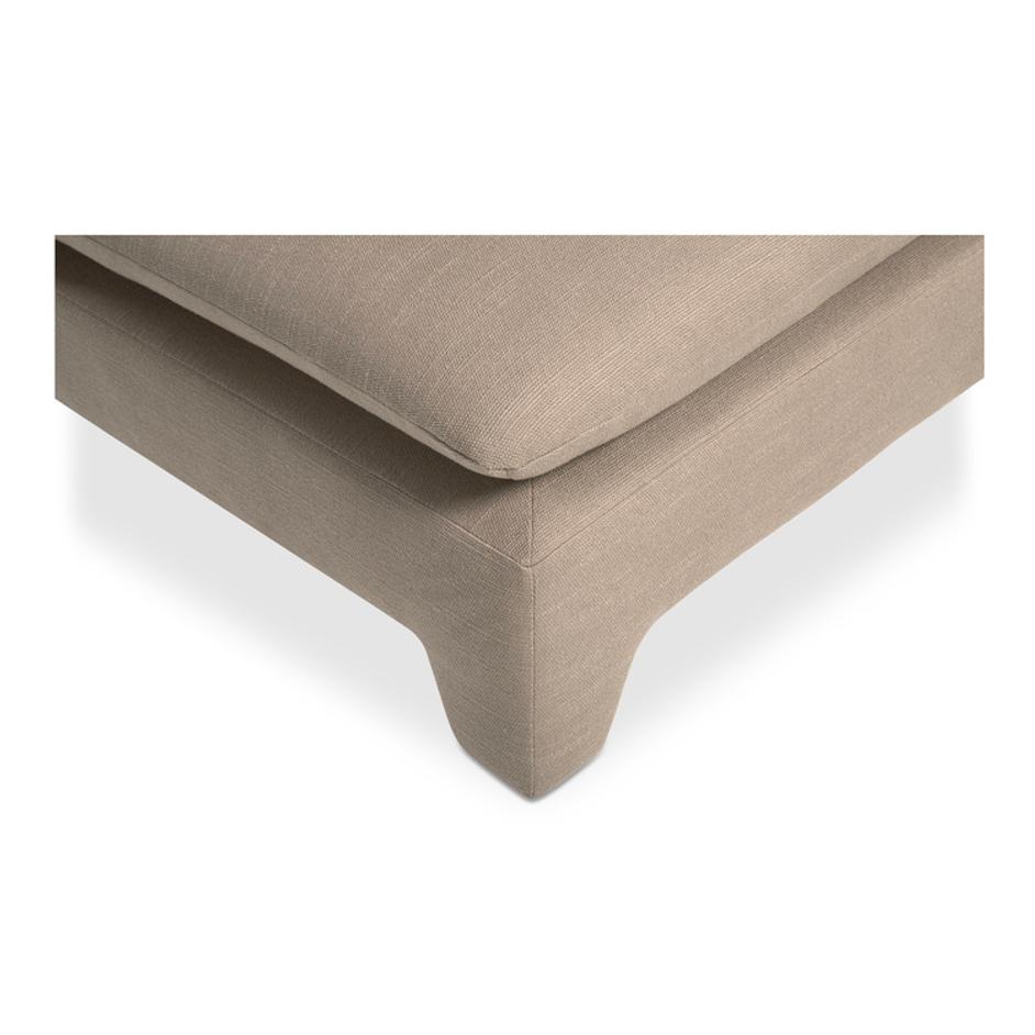 Estelle Lounge Chair Flax by Moes Home