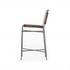 Wharton Stool In Distressed Brown In Counter by FOUR HANDS