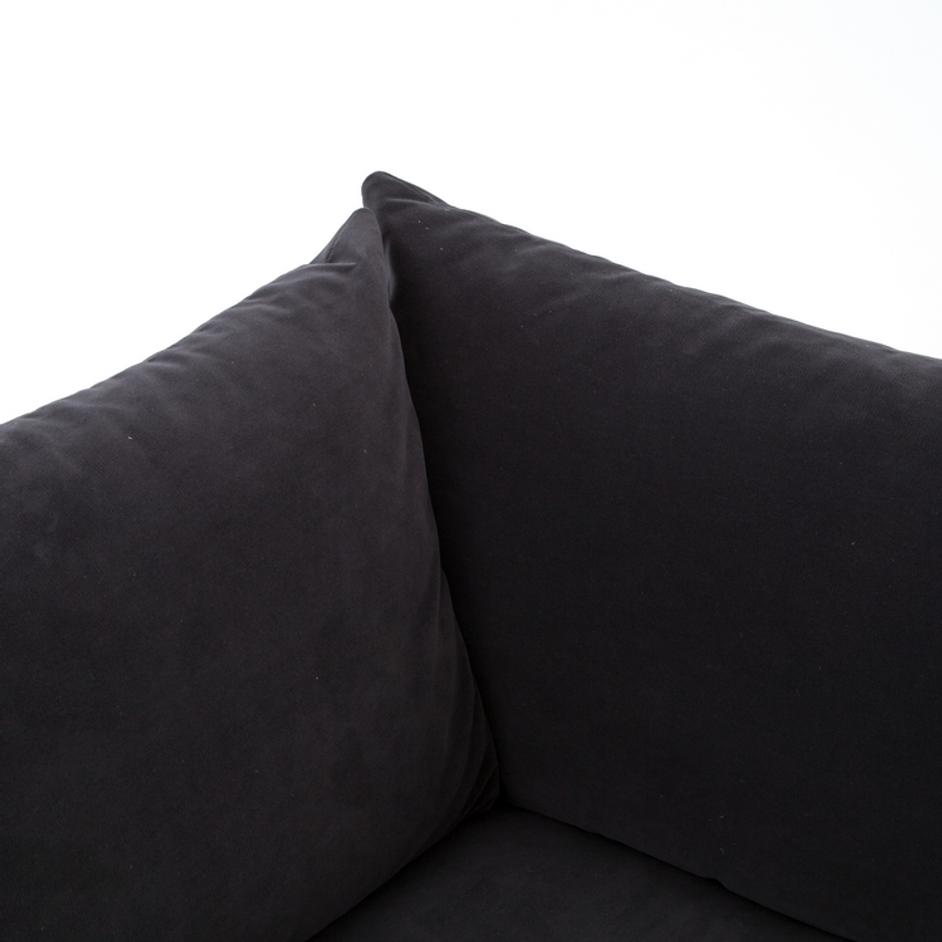 Grant Sectional Corner-Henry Charcoal by FOUR HANDS
