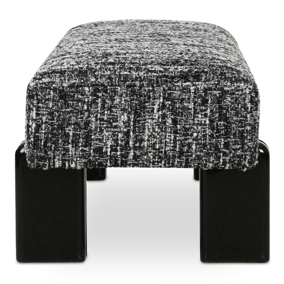 Priya Bench Black by Moes Home