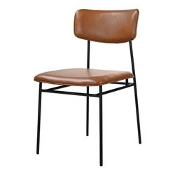 SAILOR DINING CHAIR BROWN by Moes Home