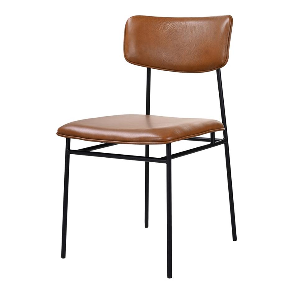 SAILOR DINING CHAIR BROWN by Moes Home