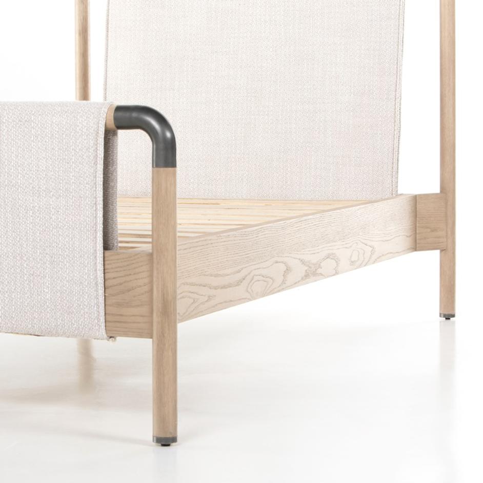 Harriett Bed In Gibson Wheat In Twin by FOUR HANDS