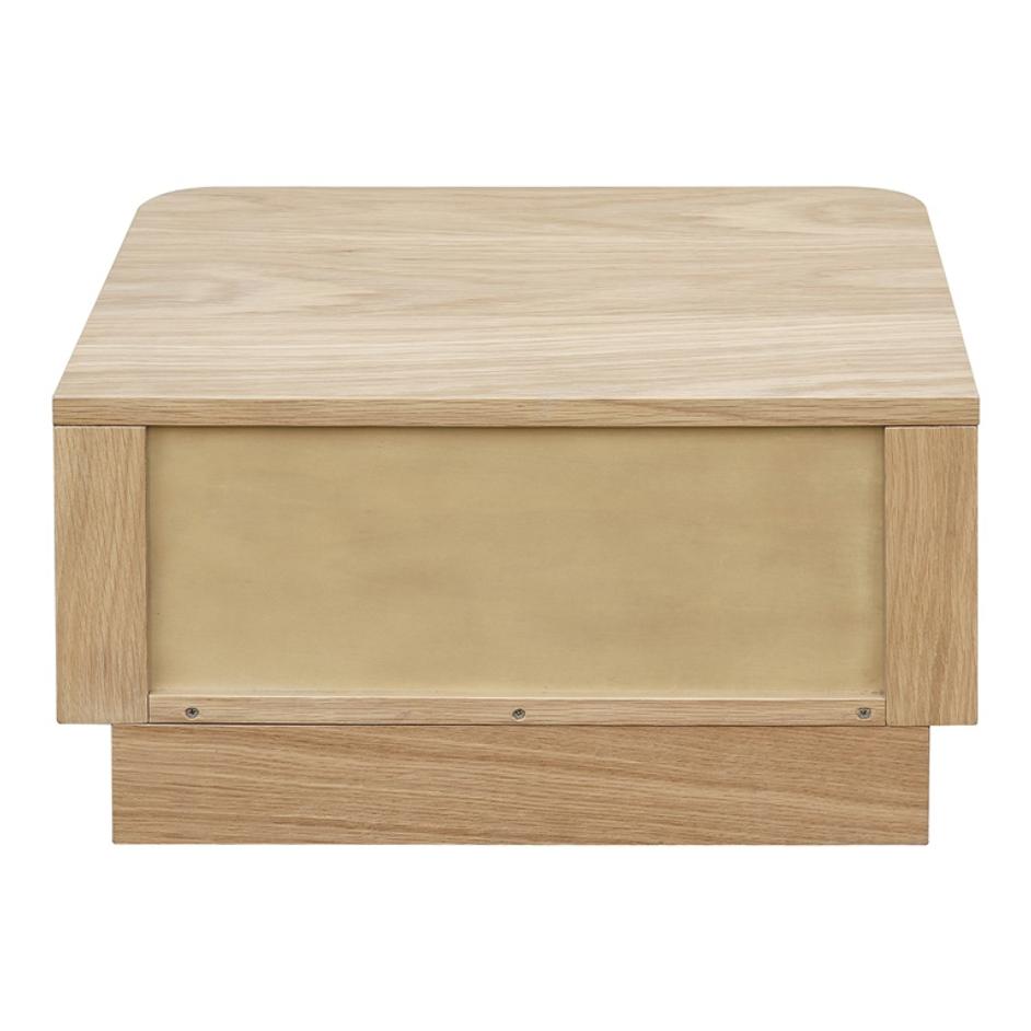 ROUND OFF NIGHTSTAND OAK by Moes Home