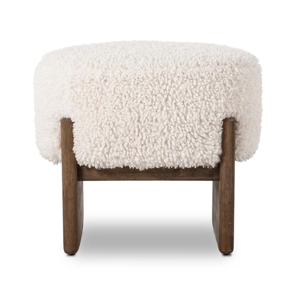 Kirby Accent Stool - Andes Natural by Four Hands